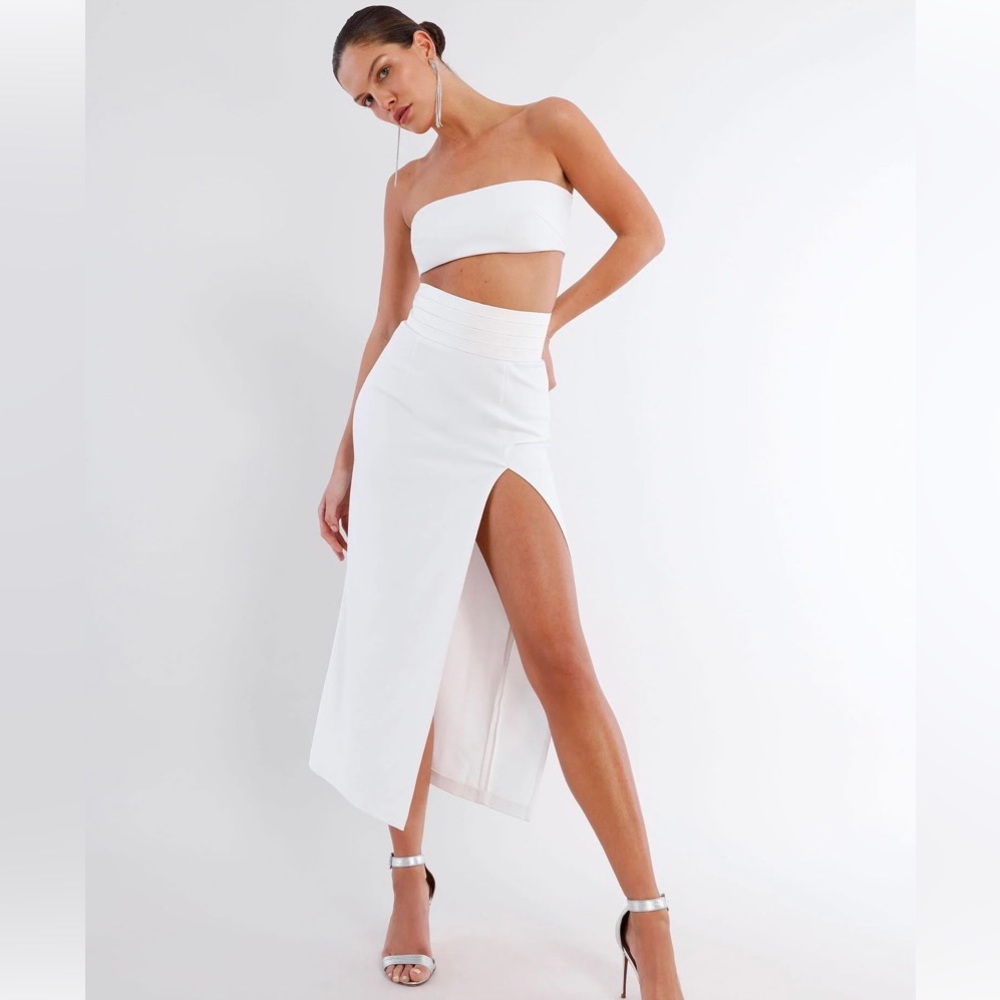 BCBGMAXAZRIA Brooks Slit Skirt NEW W/Tags